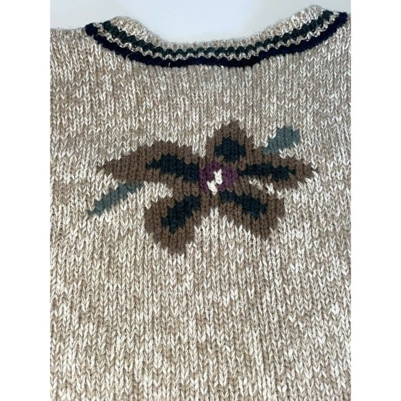 VTG Paul Harris Design Womens Sweater Floral Size Small - Picture 7 of 16
